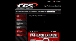 Desktop Screenshot of cgsmotorsports.com